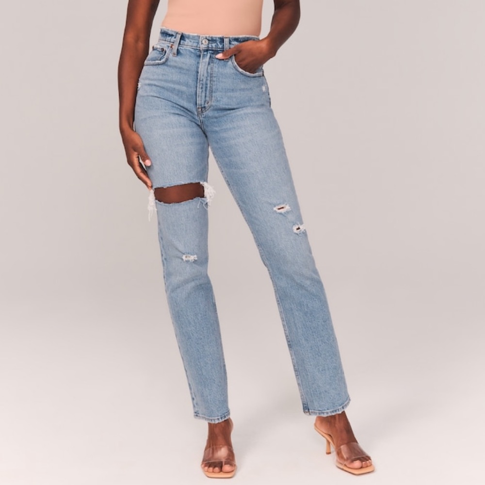 Ultra High Rise 90s Straight Jean